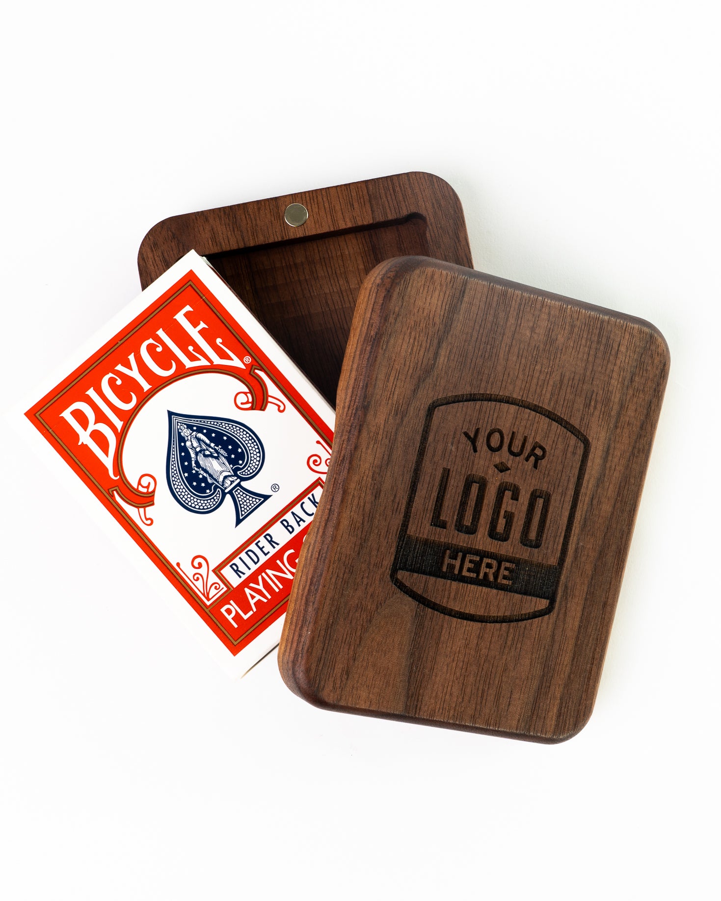 Custom Logo Magnetic Card Case